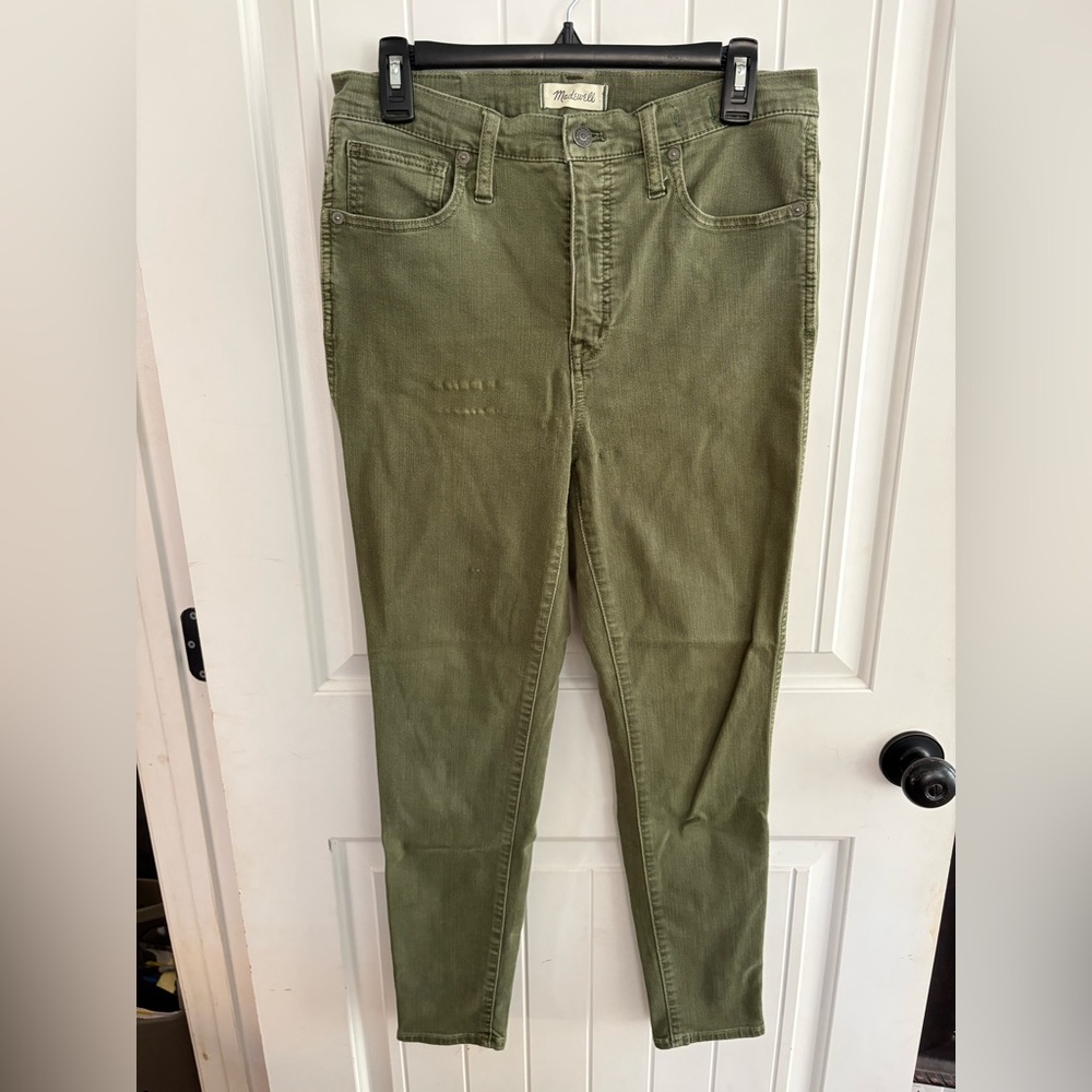 Madewell 10” High-rise skinny jeans Women’s size 30